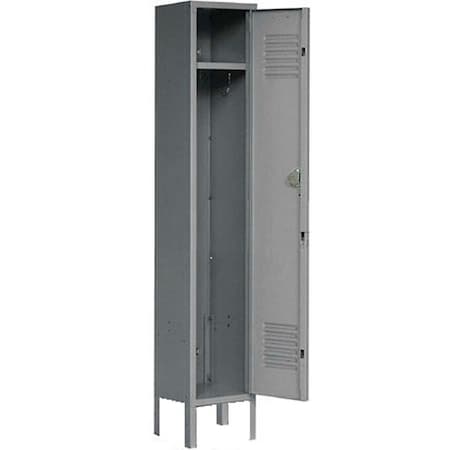 Global Industrial 12 in W, 12 D, 66 in H, Gray 652060GY